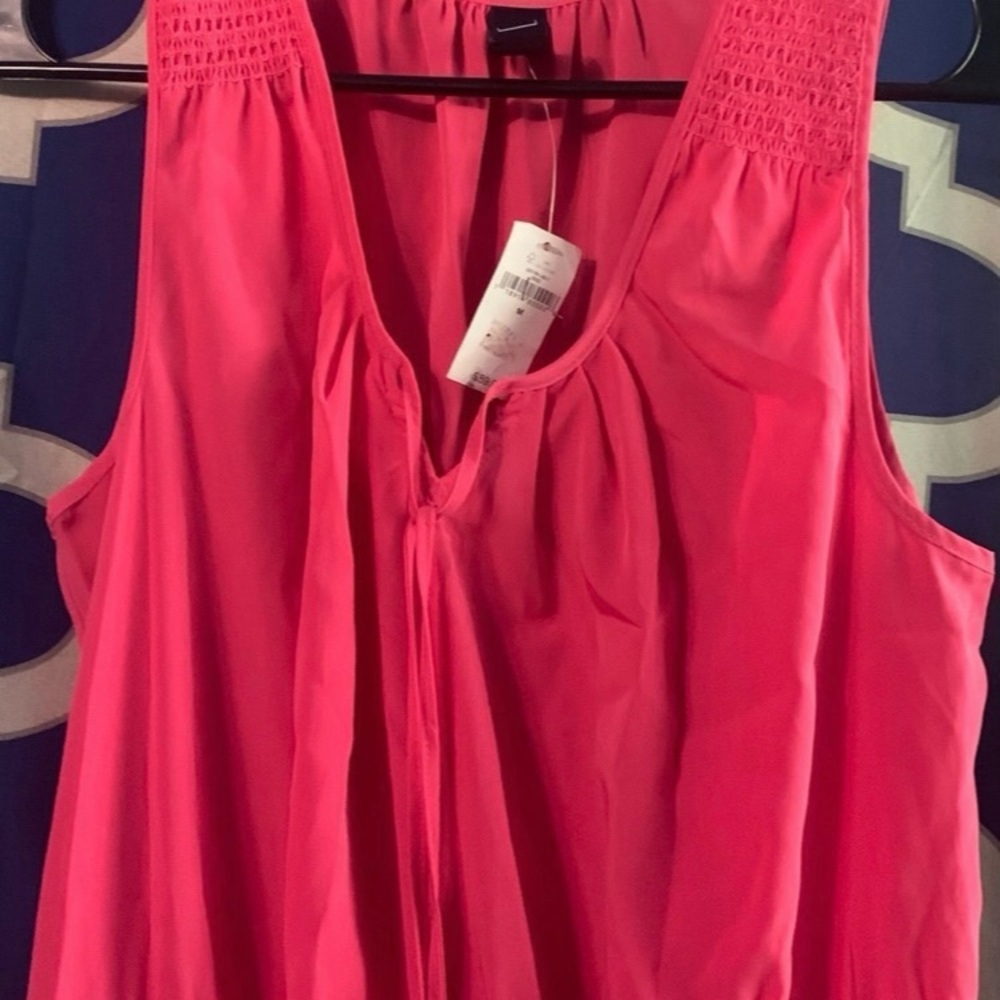 Women Pink Sleeveless Dress Sz.M by Gap New